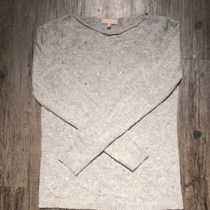 Gray Benedetta B! Sweater with Polka Dots